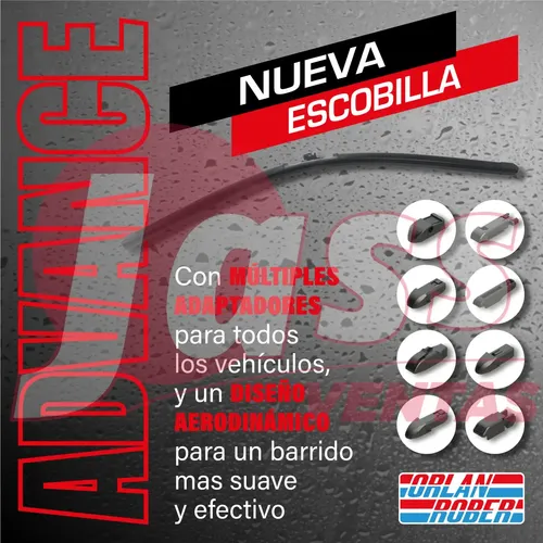 Escobilla Orlan Rober Línea Advance 16 Pulgadas