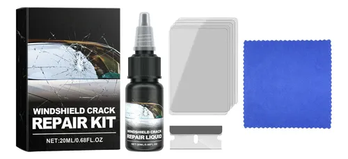 Kit Líquido Reparador De Grietas Para Parabrisas, 20 Ml