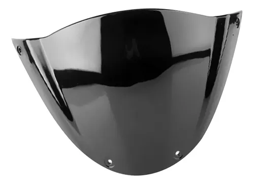 Protector De Parabrisas Negro Para Motocicleta