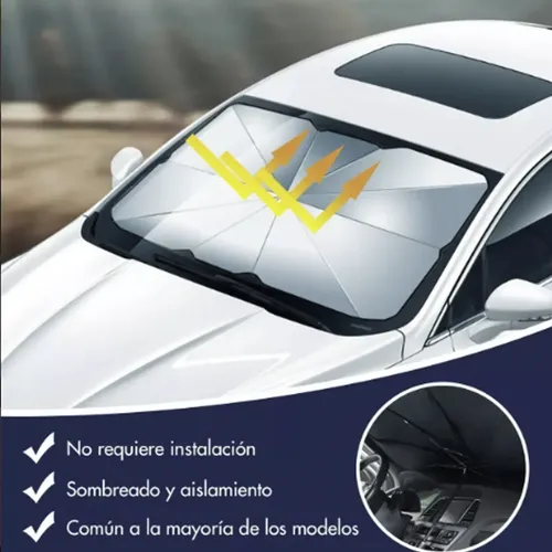 Parasol Paraguas Para Parabrisas De Auto Con Estuche