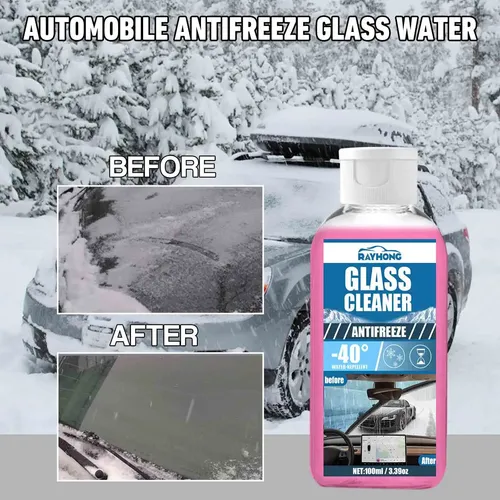 Agua Anticongelante Para Vidrio: Se Derrite Rápidamente La N