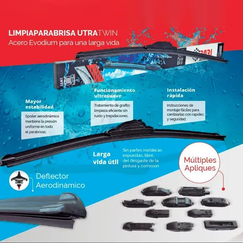 Escobillas Limpiaparabrisas Bari Citroen C4 Lounge 2015-2017