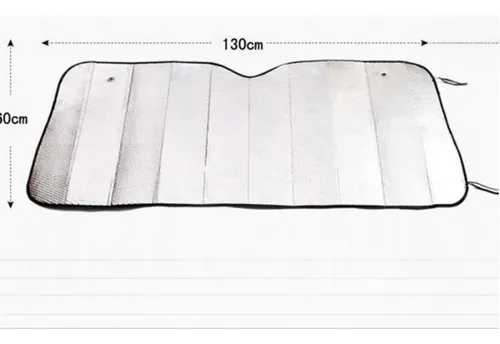 Protector De Parabrisas Plegable 130x60cm Uv Para Auto
