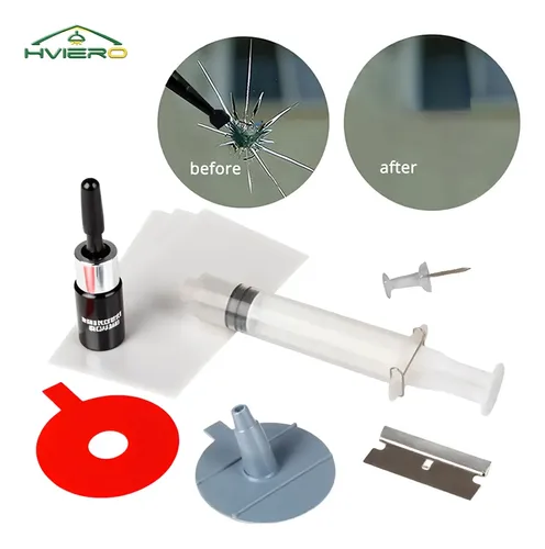 Kit De Resina Para Reparar Parabrisas Con Herramientas Para