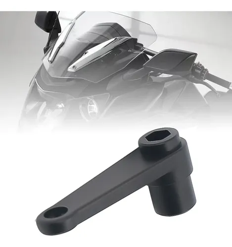 Soporte De Repuesto Para Parabrisas De Moto Negro