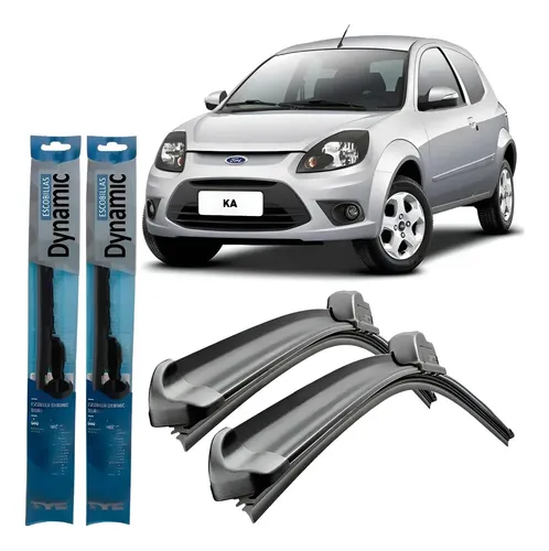 Juego Kit Escobillas Ford Ka 2011 2012 2013 2014 2015
