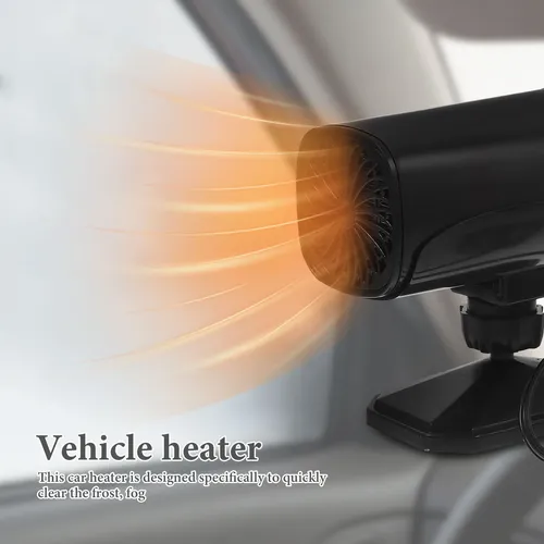Calefactor Portátil Para Parabrisas De Auto