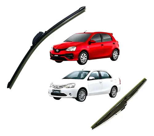Kit X 2 Escobillas Limpiaparabrisas Toyota Etios