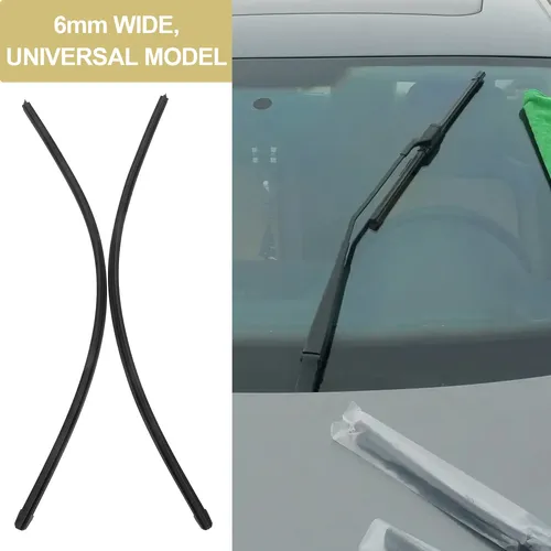 Wiper Inserts Rubber Refill For Cars 2pcs