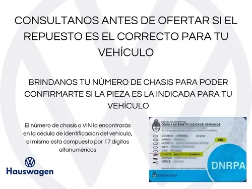 Escobilla Limpia Parabrisas Trasera Volkswagen 6ea955427