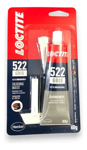 Sellador Loctite 522 Gris Para Juntas Automotrices 80g