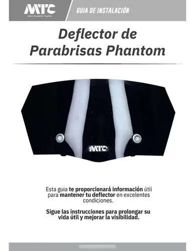 Deflector De Parabrisa Transparente Para Zanella Styler Mtc