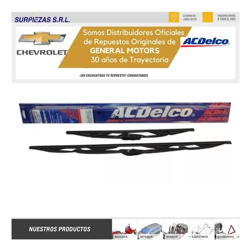 Escobillas Limpiaparabrisas Chevrolet Captiva 08/23