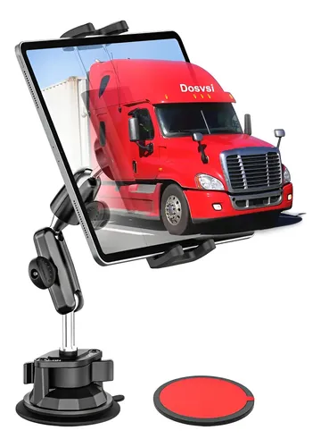 Soporte Tablet Coche Dosvsi Ventosa Fuerte 360° 4-13″ Compatible iPad