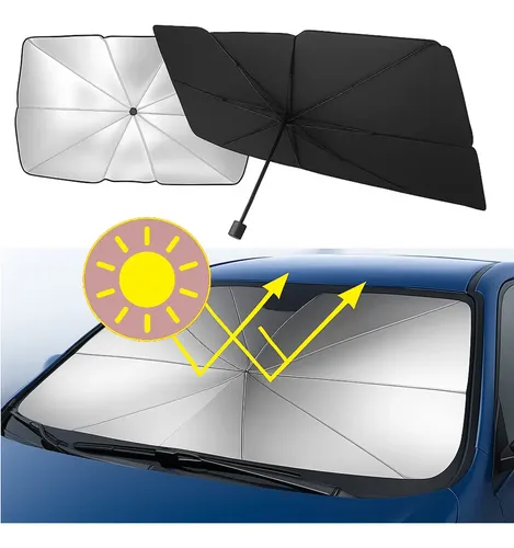 Parasol Portátil Coche Camion Bloqueador Protector Parabrisa