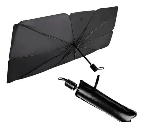 Parasol Paragua Para Parabrisas De Auto Plegable Metalizado
