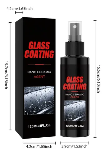 Limpiador De Cristales De Coche De 120 Ml, Agente De !