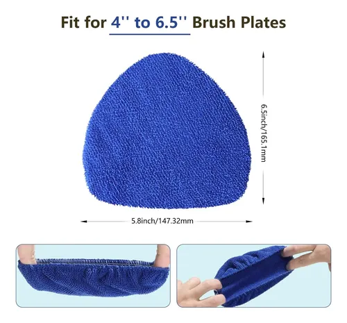 Paños Microfibra Azules Para Limpiar Parabrisas X7