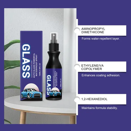 Limpiador De Parabrisas En Aerosol Impermeable Para Cristale