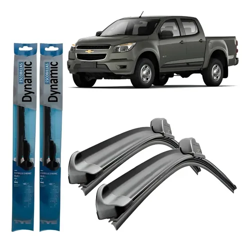 Juego Kit Escobillas Chevrolet S10 2012 2013 2014 2015 2016