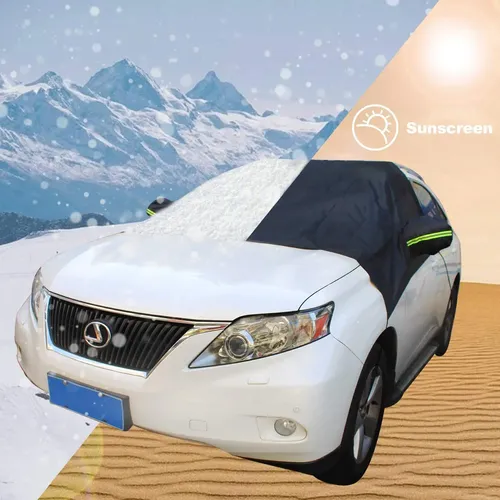 Cubierta De Nieve Para Parabrisas Y Espejos Laterales Extra