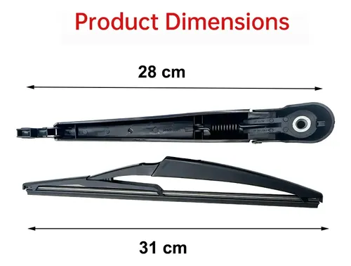 Limpiaparabrisas Trasero De 13 Pulgadas, Para Ford Ka 2008-2010 2016