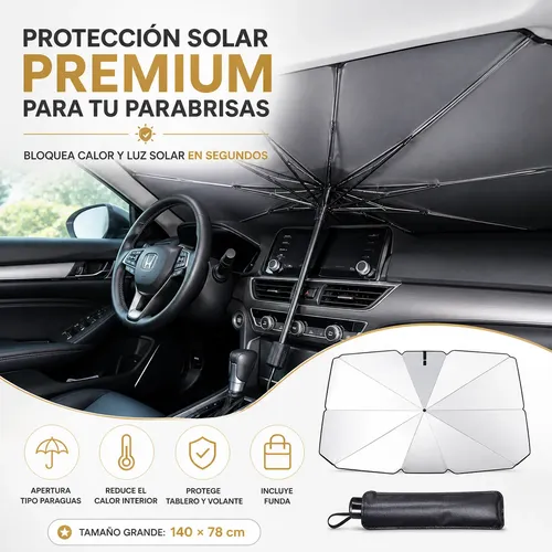 Parasol Para Parabrisas De Auto Plegable