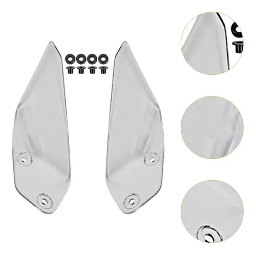 Deflectores De Viento Laterales Para Motocicletas, 2 Unidade