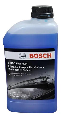 Liquido Limpiaparabrisas Bosch Rain Off Fr1524 X 1 Litro