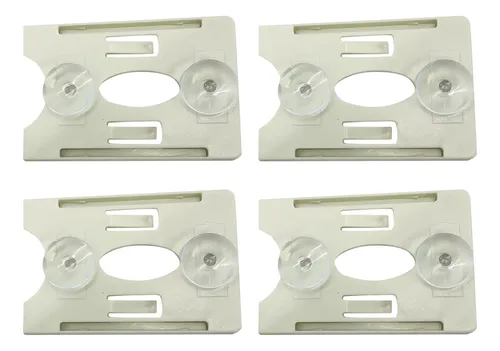Juego De Ventosas Con Soporte Para Estacionamiento De Automóviles, 4 Piezas, Parabrisas De Pvc