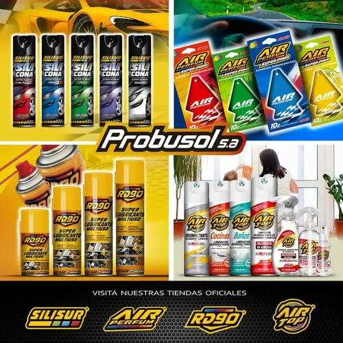 Lava Parabrisas Concentrado Silisur 1 Litro Pack 6 Unidades