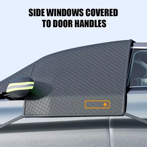 Cubierta Universal Plegable Para Parabrisas De Medio Auto