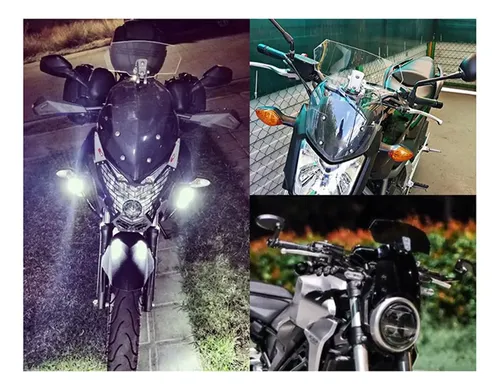 Deflector De Viento Universal Para Moto Windsh-f