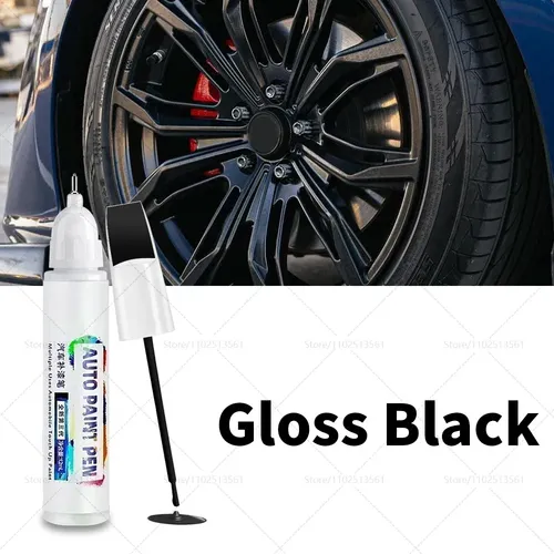 Kit Negro Brillante Para Reparación De Llantas, Rueda Rápida