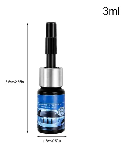 Windshield Crack Repair 3ml Window Crack Remover Fluid