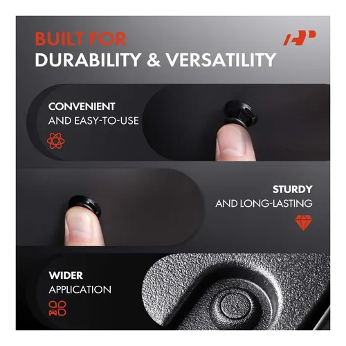 A-premium 30 Clips Nylon Para Parabrisas, Diámetro Interior