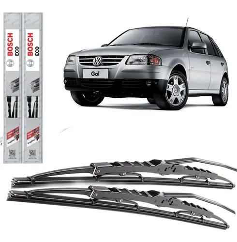 Escobillas Bosch Volkswagen Gol Power 3 Y 4 2003a2013 Nolin