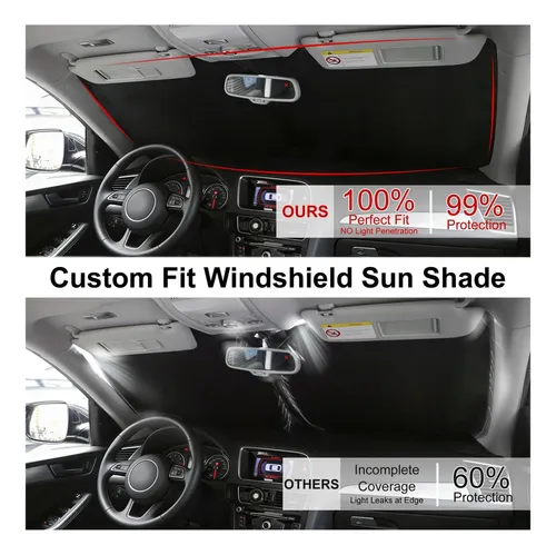 Parasol Para Parabrisas Compatible Con Ford F-150, Plegable