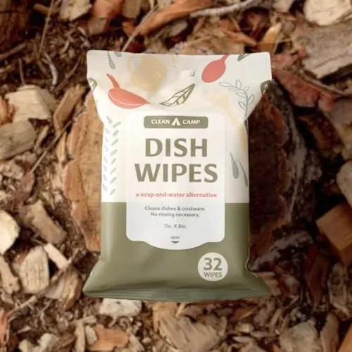Toallitas Para Lavar Platos Clean Camp  Pack Biodegradable