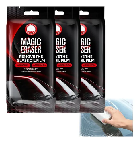 Car Glass Film Cleaning Sponge, Car Oil Film Cleaning