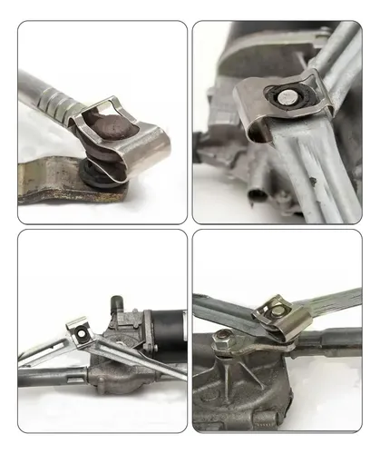 Kit 2 Clips Reparo Palanca Limpia Parabrisas Auto
