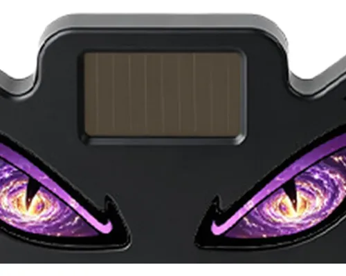 Mj, Luces De Ojos En Parabrisas De Coche Recargable .