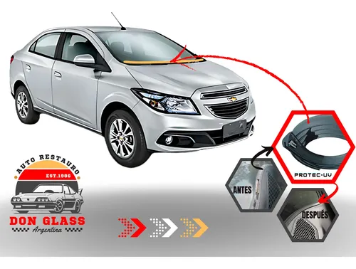 Kit Reparar Burlete Sellar Rejilla Parabrisas Gm Prisma Onix
