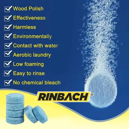 Tabletas Efervescentes Limpiaparabrisas Rinbach Para Auto