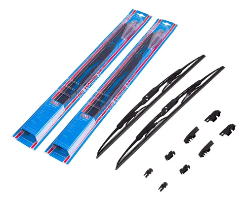 Kit X2 Escobillas Es-200 Para Jeep Fiat Ford Mercedes Benz