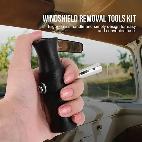 Kit Para Remover Parabrisas Con Alambre Cortavidrio