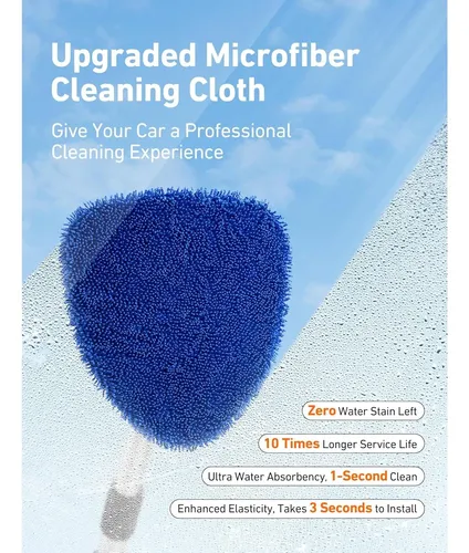 Kit Limpiacristales Astroai 26 In Con 4 Paños De Microfibra