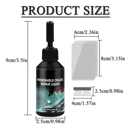 Windshield Crack Repair Kit, New Windshield Repair Kit