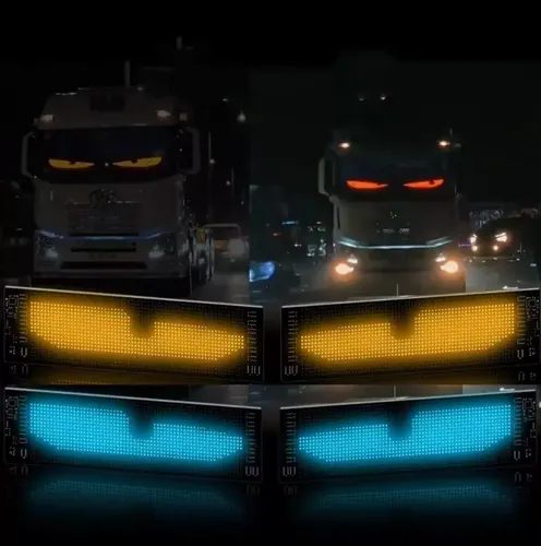 2pcs Ojos Led Para Parabrisas De Automóviles Y Camiones
