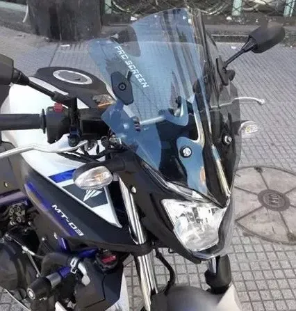 Parabrisas Yamaha Mt03 Con Soporte Stinger Motos